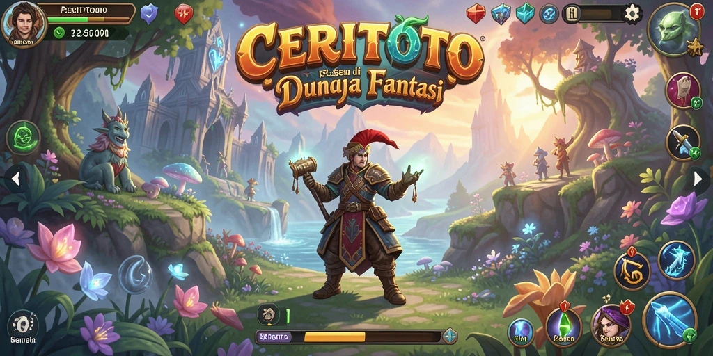Gameplay CERITOTO yang penuh intrik dan petualangan seru.