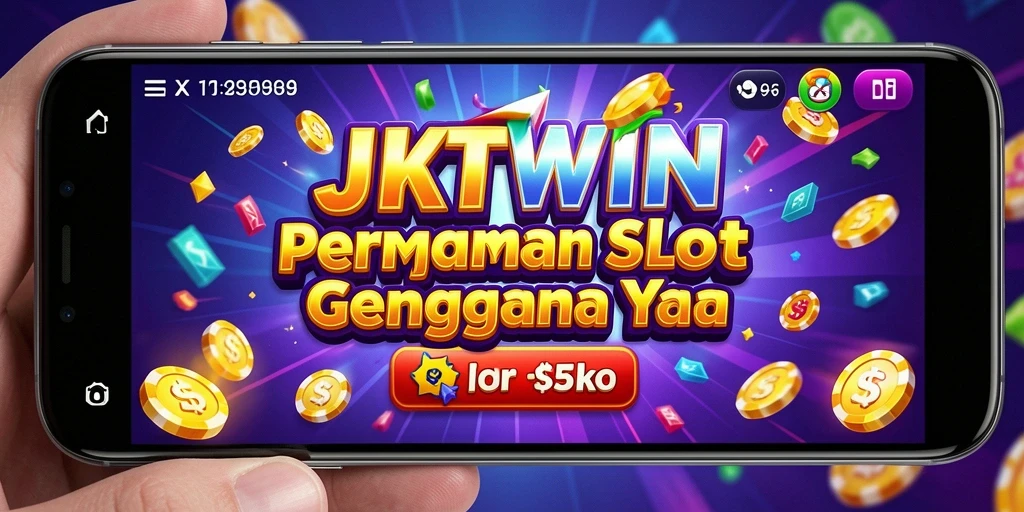 Screenshot JKTWIN menampilkan gameplay Slot yang seru dan beragam tema.