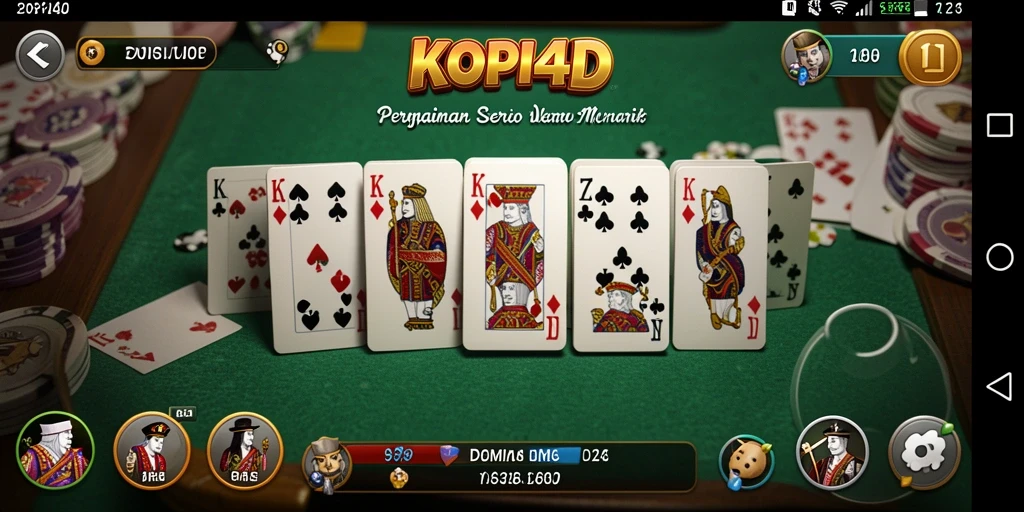 Tampilan gameplay seru dalam KOPI4D yang menantang.